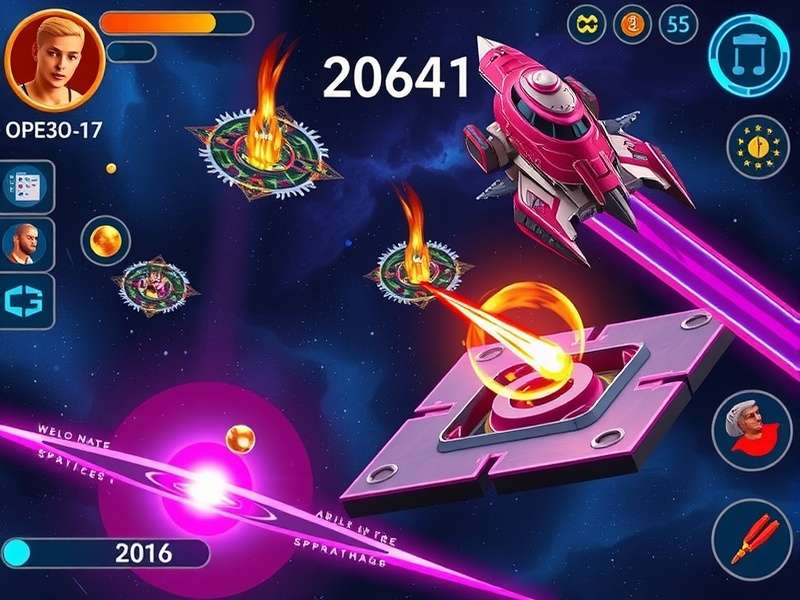 Cosmic Clash space battle screenshot